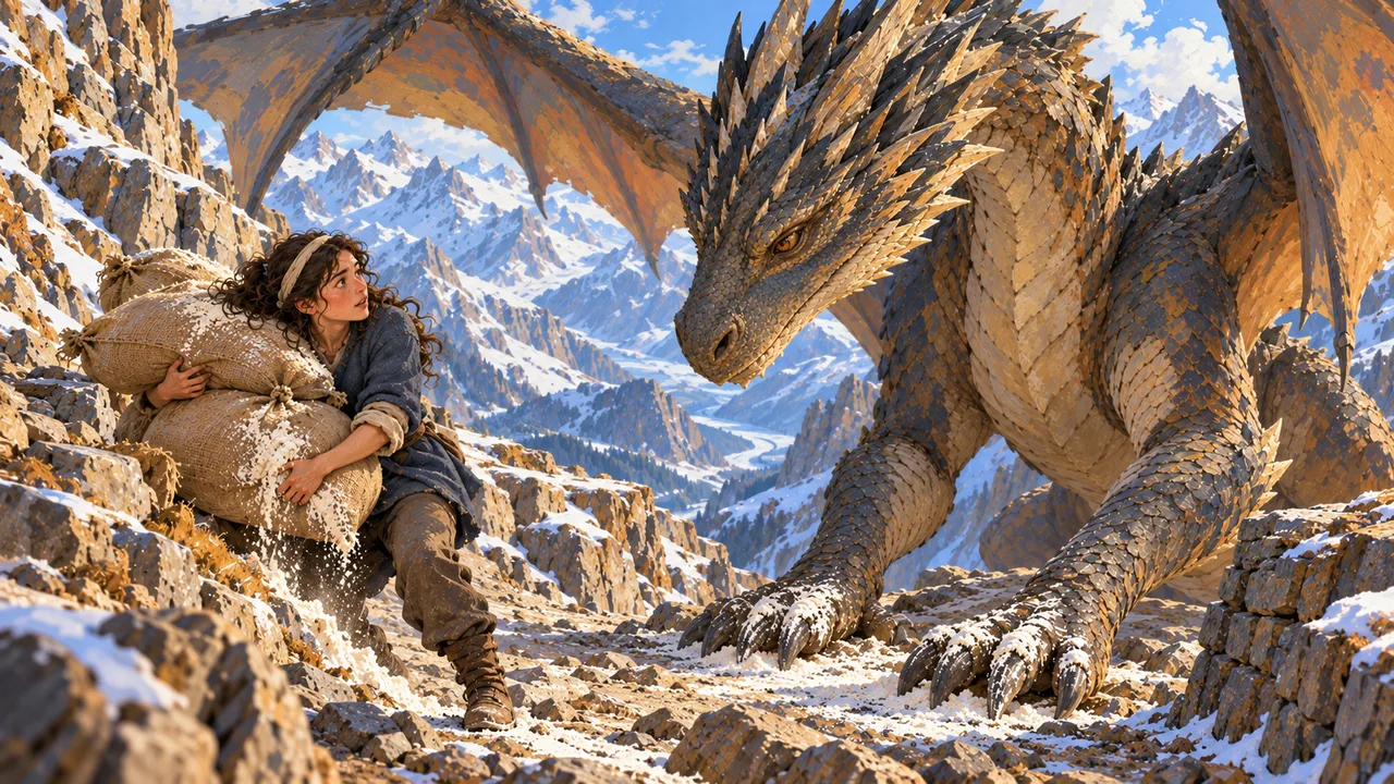 Cover illustration for Dragon-Rider’s Oath