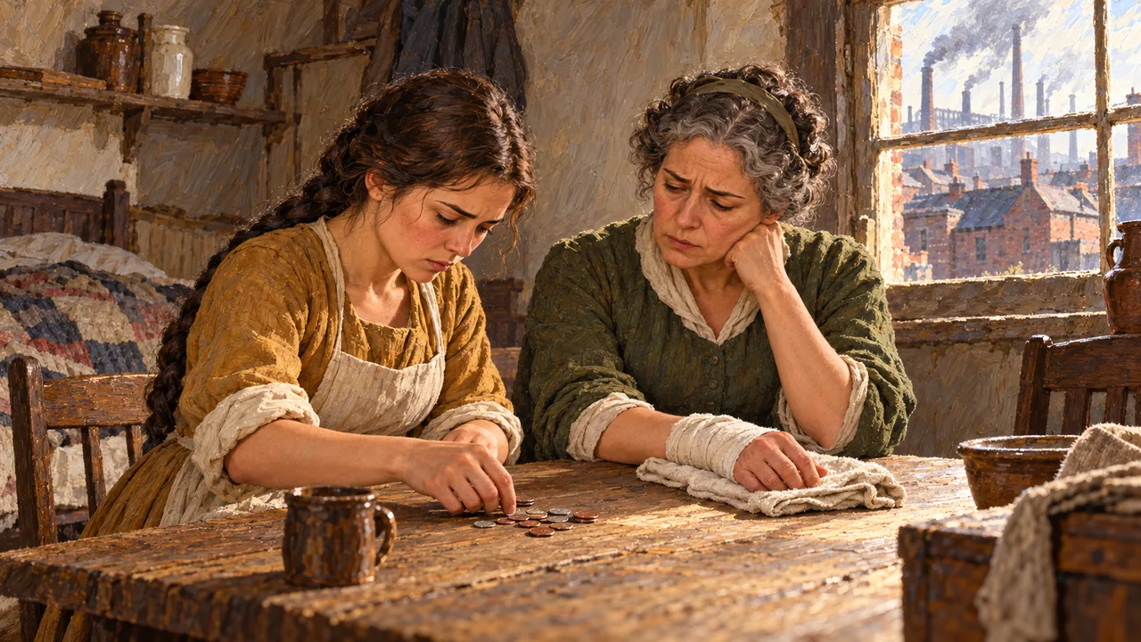 Cover illustration for The Hand on the Table
