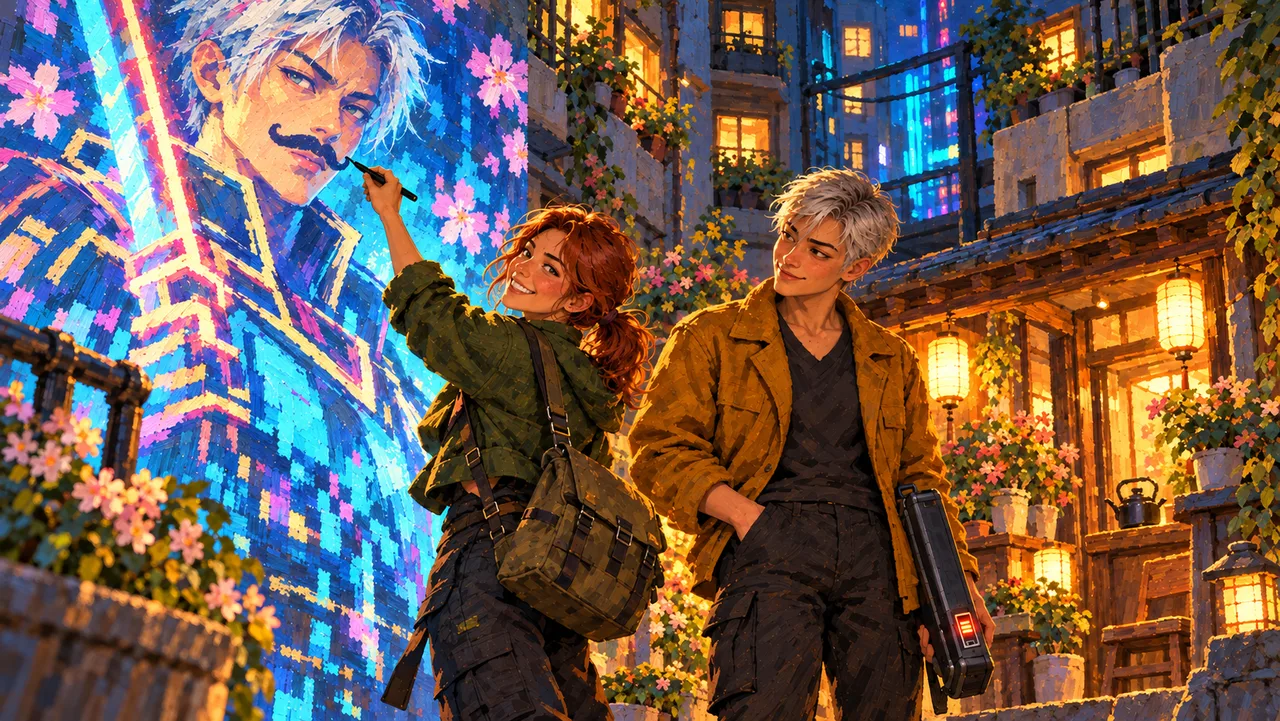 Cover illustration for The sword is almost out of light